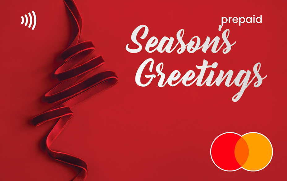  'Season's Greetings' Mastercard gift card shop at Gift Card Store
