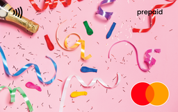 Party champagne Mastercard gift card shop at Gift Card Store