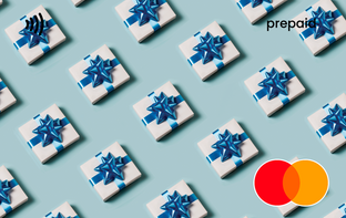 Pattern of small gift boxes Mastercard gift card shop at Gift Card Store