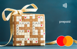 'LOVE DAD' Mastercard gift card shop at Gift Card Store