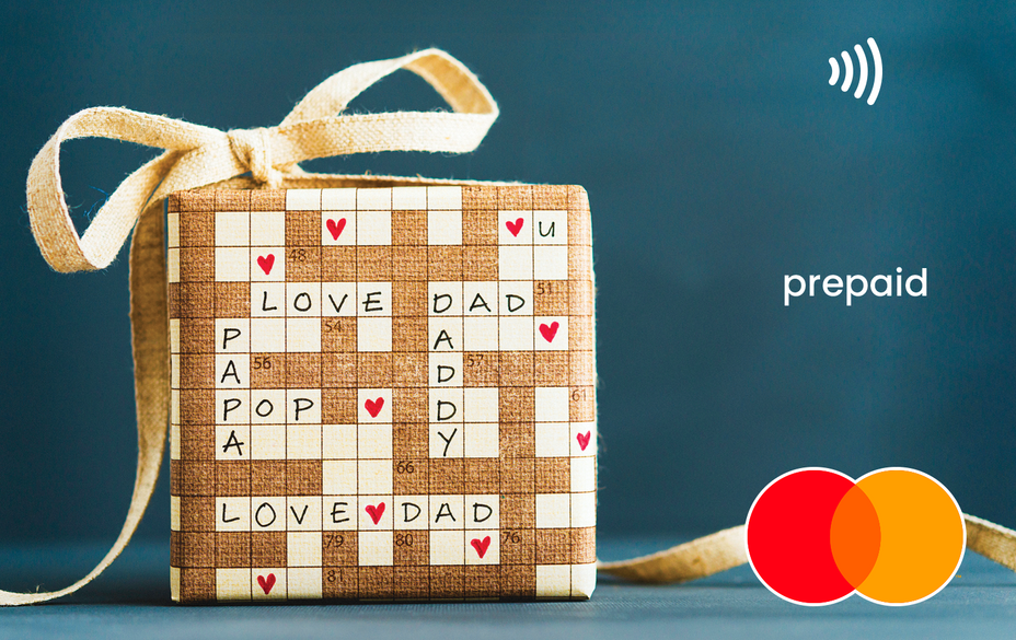 'LOVE DAD' Mastercard gift card shop at Gift Card Store
