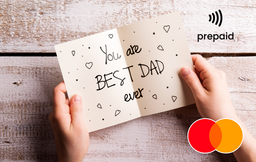 'You are BEST DAD ever' Mastercard gift card shop at Gift Card Store