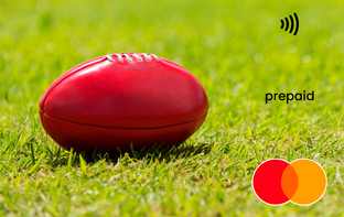 Red football Mastercard gift card shop at Gift Card Store