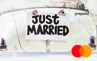 Just Married Mastercard gift card shop at Gift Card Store