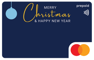 'Merry Christmas & Happy New Year' Mastercard gift card shop at Gift Card Store