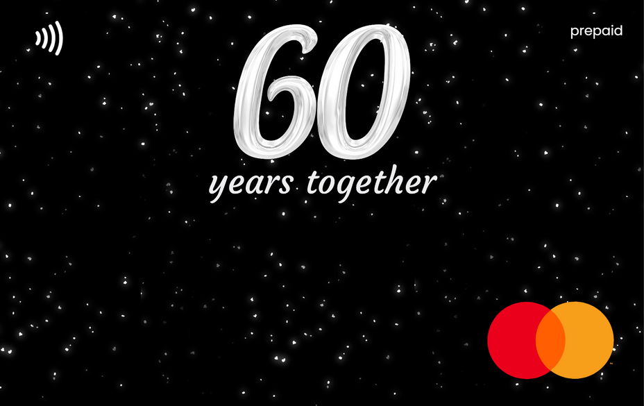 60th Anniversary Gift Card