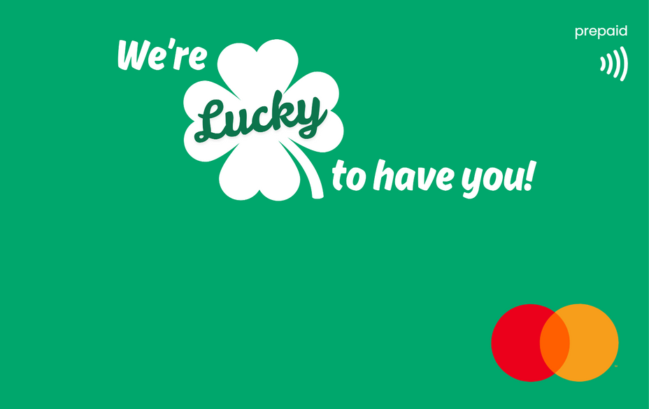 We're Lucky To Have You! Gift Card