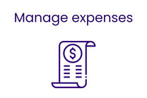 Expense management icon