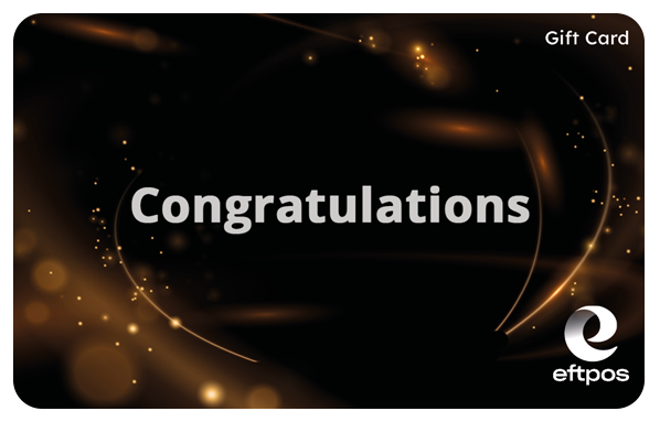 Congrats Eftpos Gift Card - Shop at Gift Card Store
