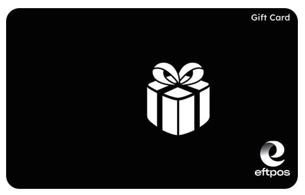 Black Gift box Eftpos Gift Card - Shop at Gift Card Store