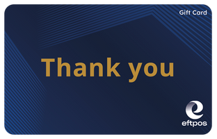 Thank you Eftpos Gift Card - Shop at Gift Card Store