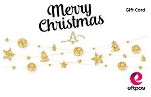 Merry Christmas Eftpos Gift Card - Shop at Gift Card Store