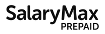 Logo of SalaryMax Prepaid with black text on a white background