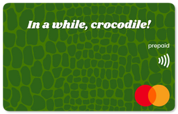 'In a while, crocodile!' Mastercard gift card  shop at Gift Card Store