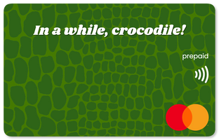 'In a while, crocodile!' Mastercard gift card  shop at Gift Card Store