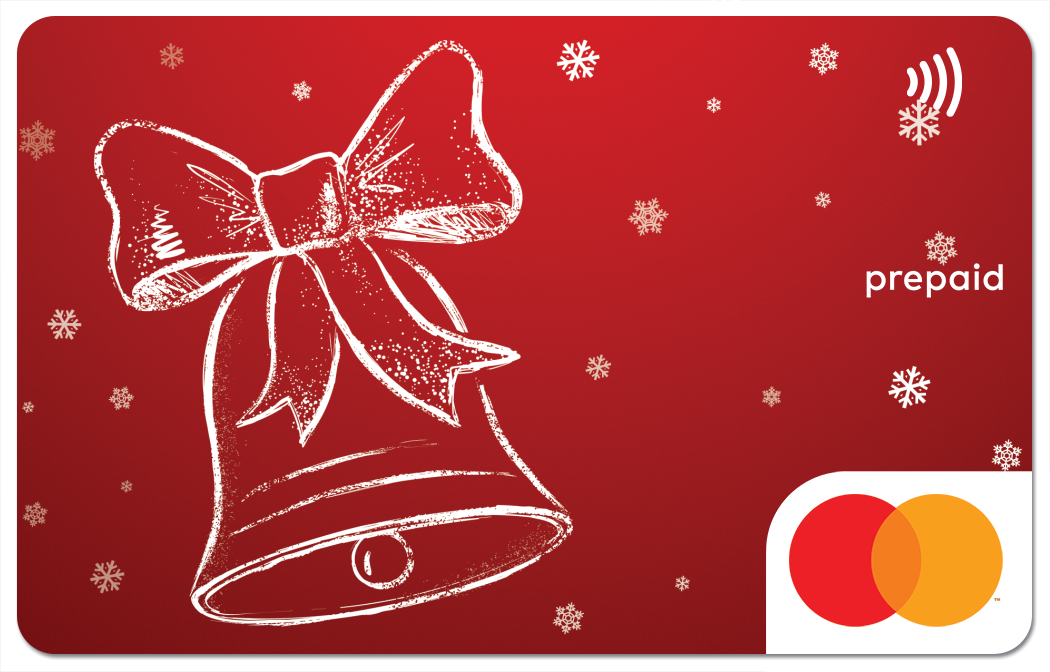 Christmas Bell Gift Card Gift Card Store
