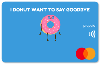 I donut want to say goodbye Gift Card